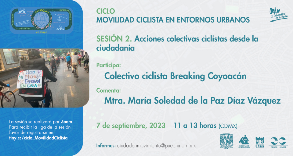 Acciones colectivas ciclistas desde la ciudadanía