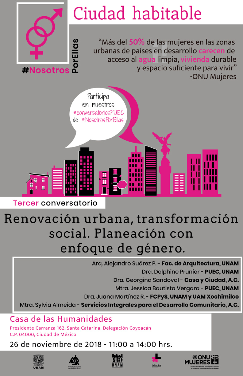 Renovación urbana, transformación social. Planeación con enfoque de género