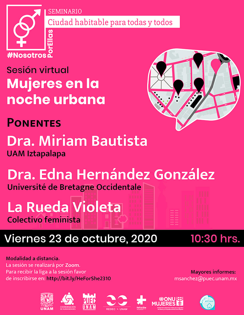 Mujeres en la noche urbana