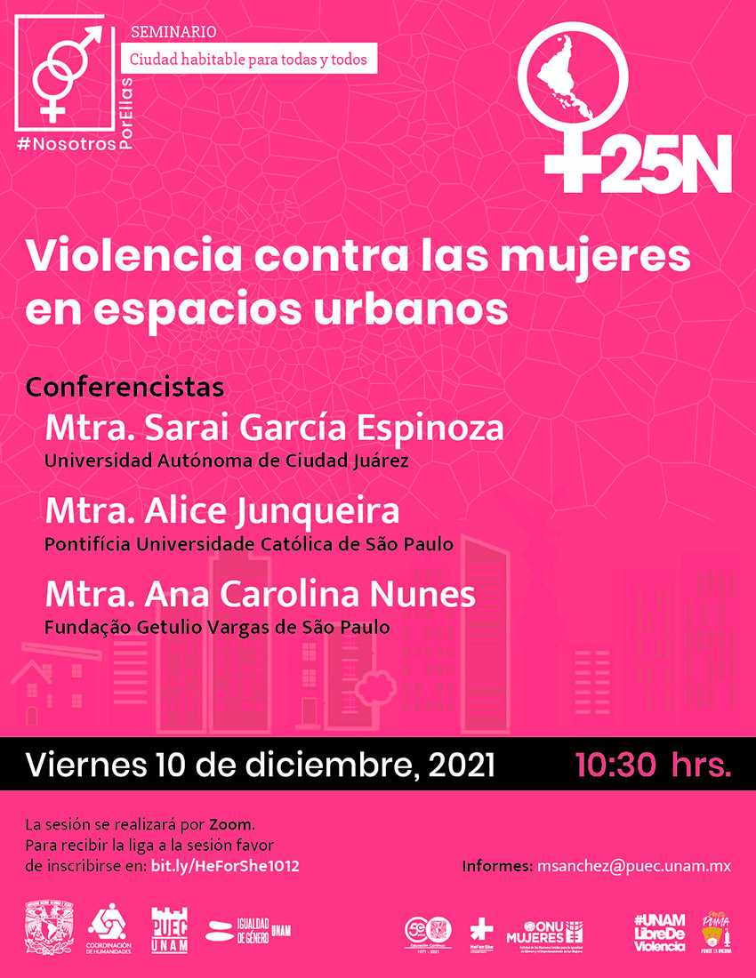 Violencia contra las mujeres en espacios urbanos