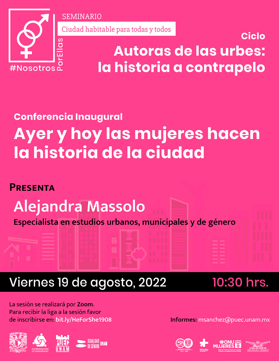 Ayer y hoy las mujeres hacen la historia de la ciudad