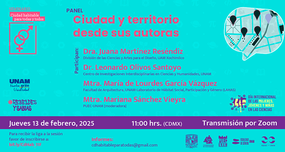 Ciudad y territorio desde sus autoras