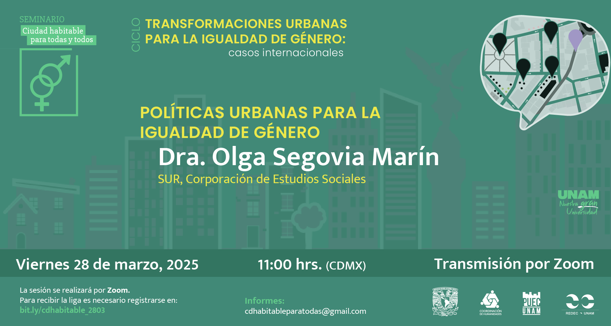 Políticas urbanas para la igualdad de género