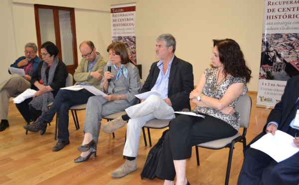 Taller de Recuperación de centros históricos, una estrategia contra la exclusión y la discriminación