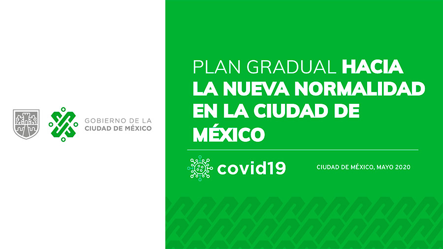 Plan gradual hacia la nueva normalidad en la Ciudad de México