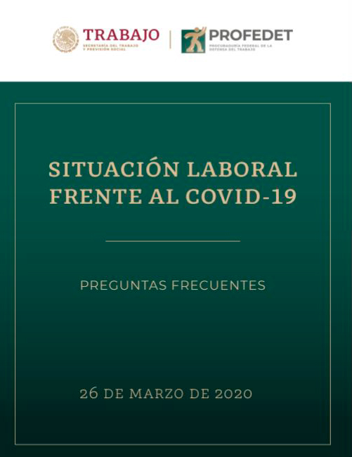 Preguntas frecuentes de la situación laboral frente al COVID-19