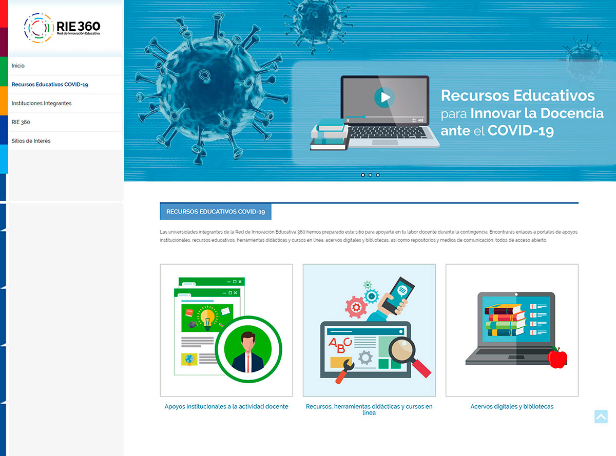 Recursos Educativos para Innovar la Docencia ante el COVID-19
