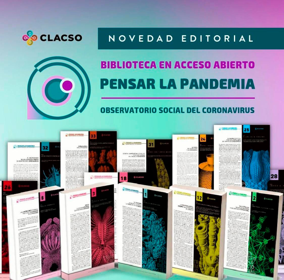 Novedad editorial Pensar la pandemia