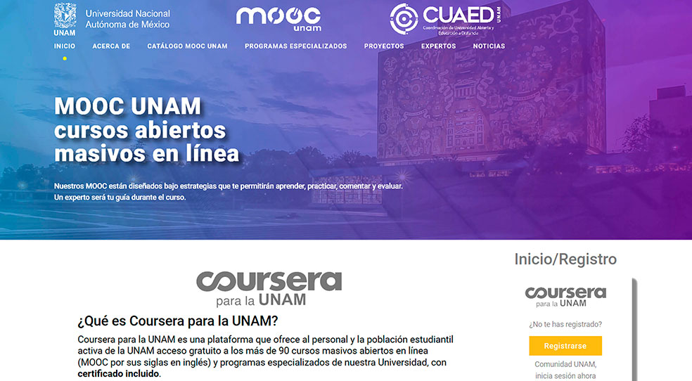 Coorsera para la UNAM