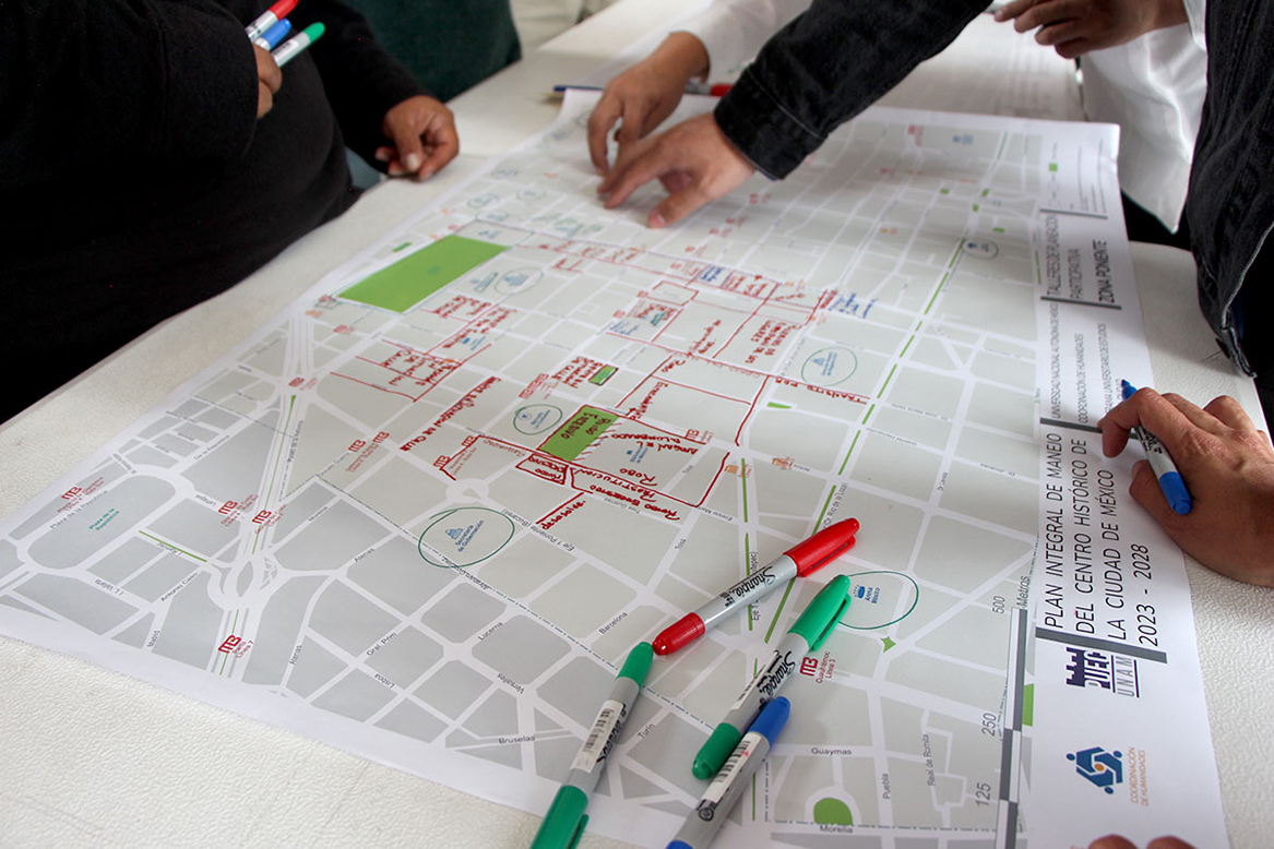 La participación ciudadana fundamental en la elaboración del nuevo Plan Integral de Manejo del Centro Histórico 2023-2028 que realiza el PUEC