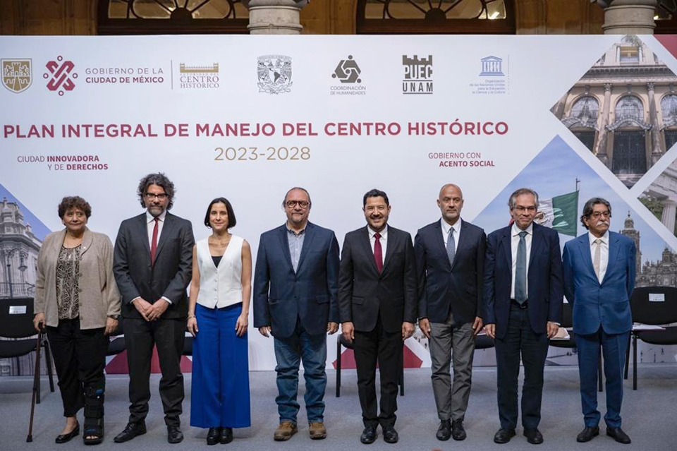 Se presentó el Plan Integral de Manejo del Centro Histórico de la Ciudad de México 2023 - 2028 