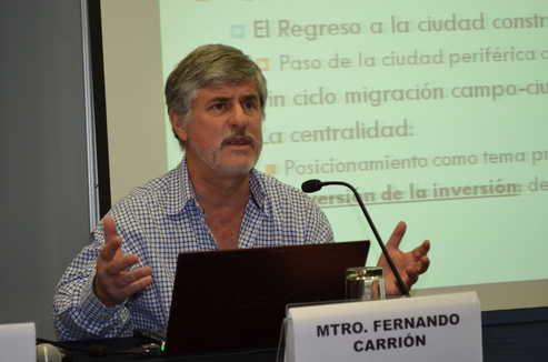 Conferencia sobre los desafíos actuales de los centros históricos de América Latina - Mtro. Fernando Carrión
