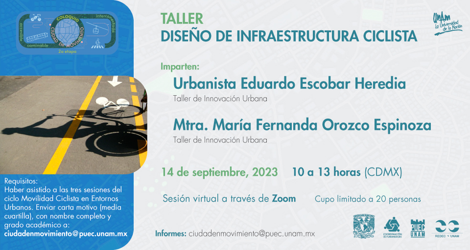 Taller Diseño de infraestructura ciclista