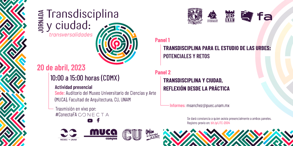 Jornada Transdisciplina y ciudad: transversalidades