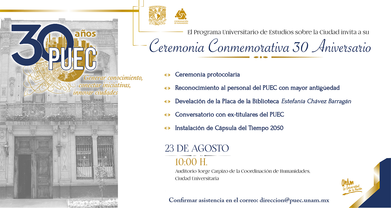 Ceremonia conmemorativa 30 aniversario