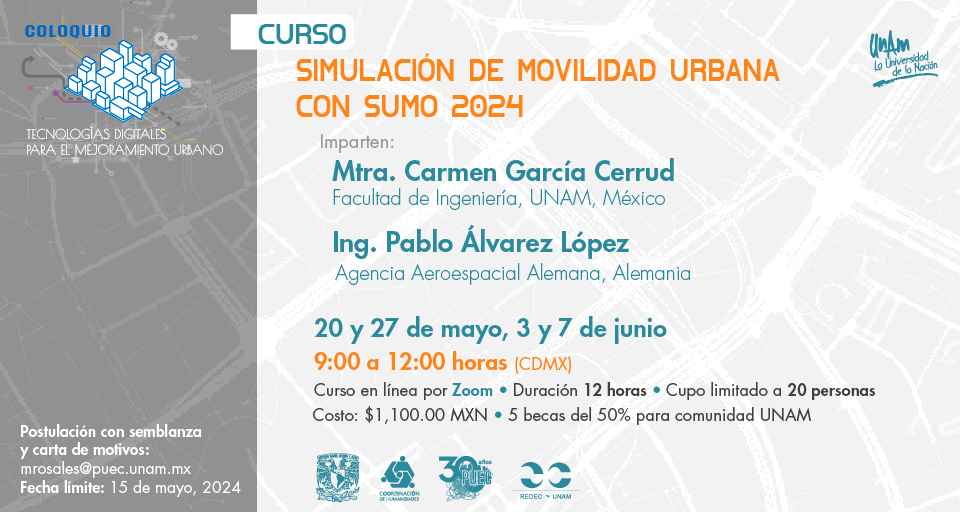 Curso Simulación de Movilidad Urbana con SUMO 2024