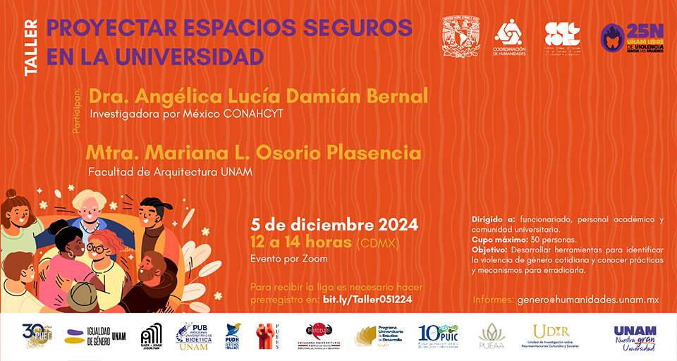 Taller Proyectar espacios seguros en la Universidad