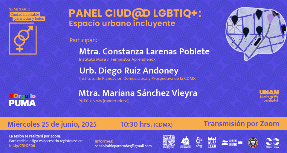 Ciud@d LGBTIQ+: Espacio urbano incluyente