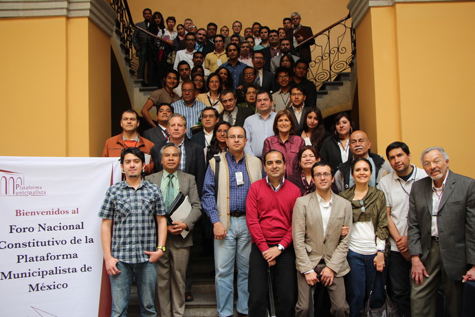 Foro Nacional Constitutivo de la Plataforma Municipalista de México