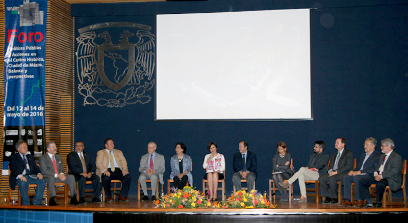 Foro Políticas Públicas y Acciones en el Centro Histórico, Ciudad de México. Balance y Perspectivas