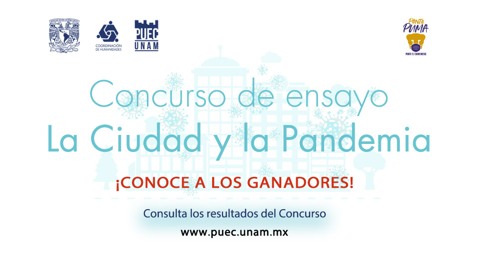 Gran participación en el Concurso de ensayo “La Ciudad y la Pandemia” organizado por el PUEC