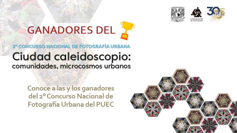 Ganadores del 2° Concurso Nacional de Fotografía Urbana del PUEC