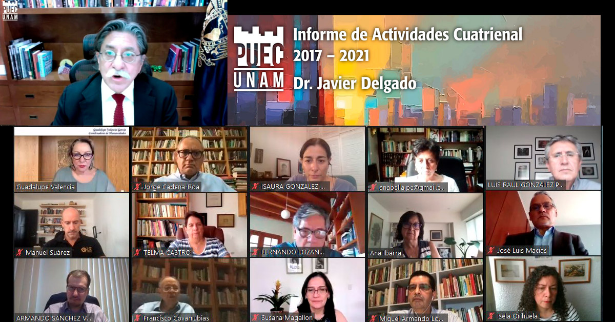 Informe de actividades del PUEC, 2017-2021