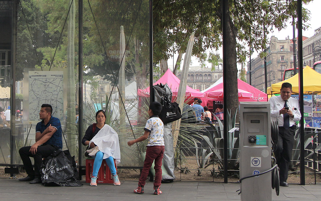 La ciudad, hostil para la lactancia 