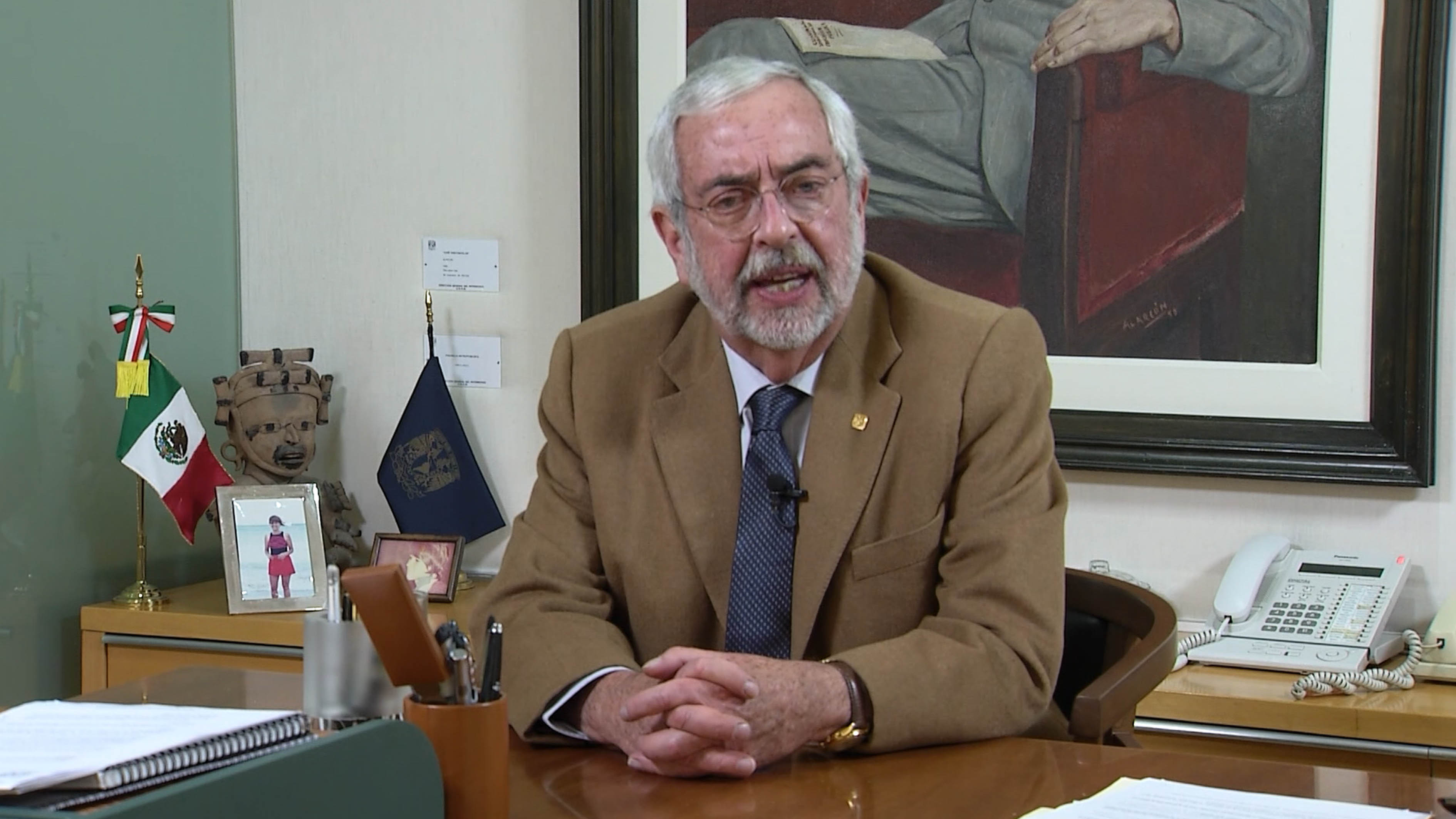 Mensaje del Rector Dr. Enrique Graue sobre la situación en la FFyL y en las Preparatorias 7 y 9
