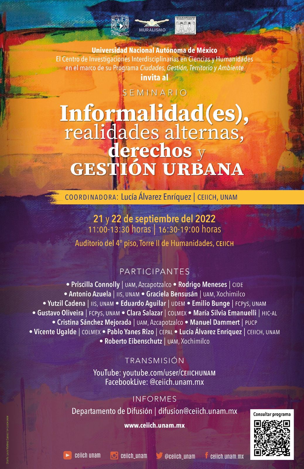 Informalidad (es), realidades alternas, derechos y gestión urbana