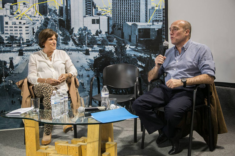 Daniel Martínez Villaamil, Intendente de Montevideo, ofreció una charla en el Laboratorio para la Ciudad de México