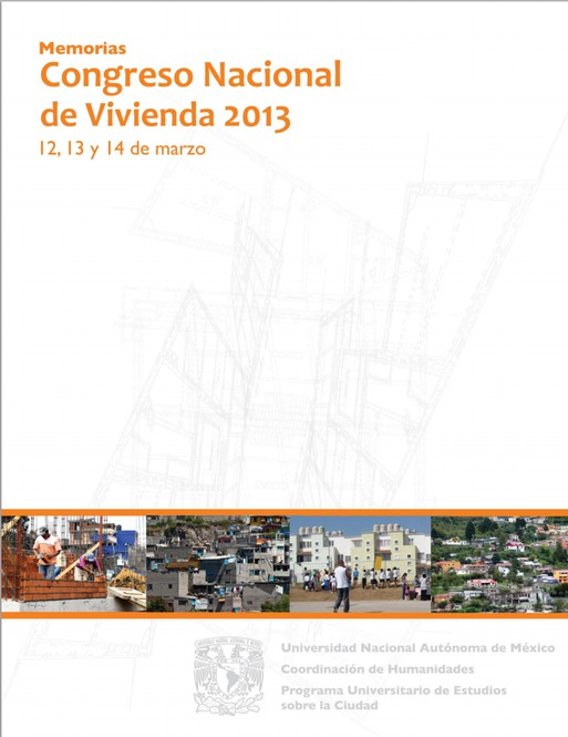 Memorias del Congreso Nacional de Vivienda 2013