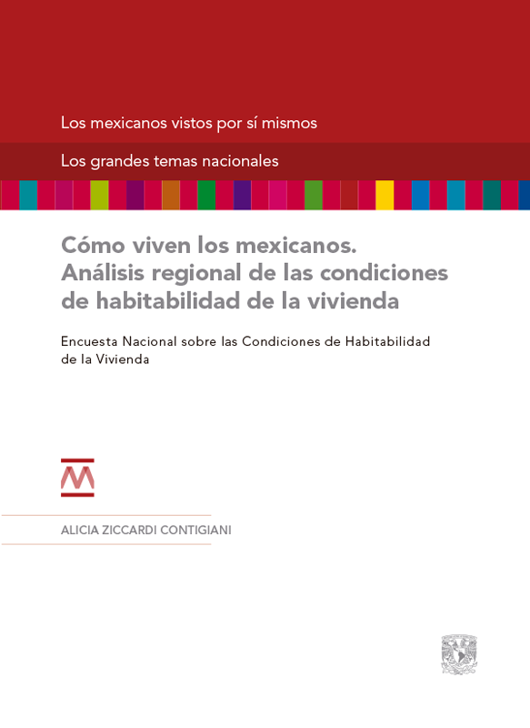 Cómo viven los mexicanos. Análisis regional de las condiciones de habitabilidad de la vivienda. Digital