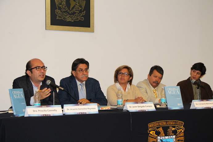 Presentación del libro Crisis del agua en Monterrey, Guadalajara, San Luis Potosí, León, Ciudad de México (1950-2010)