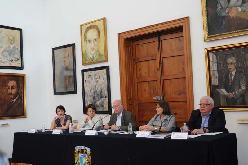 Presentación del libro 1910: La Universidad Nacional y el Barrio Universitario se presentó en la Feria Internacional del Libro del Palacio de Minería