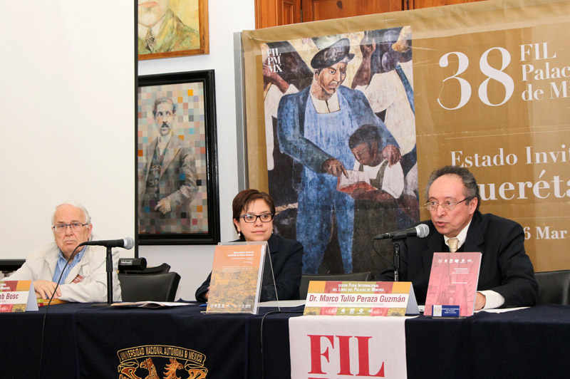 Presentación de libros de la Red en la Feria Internacional del Libro del Palacio de Minería